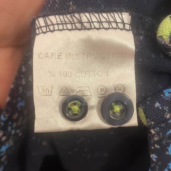 Visconti black men’s multi colored short sleeve shirt polo size XL - Picture 3 of 5